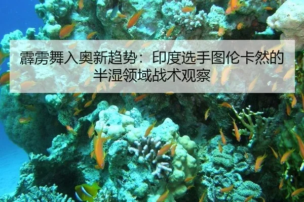 霹雳舞入奥新趋势：印度选手图伦卡然的半湿领域战术观察